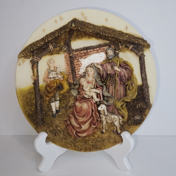 Nativity Scene 3D Plate - Picture 2 of 5